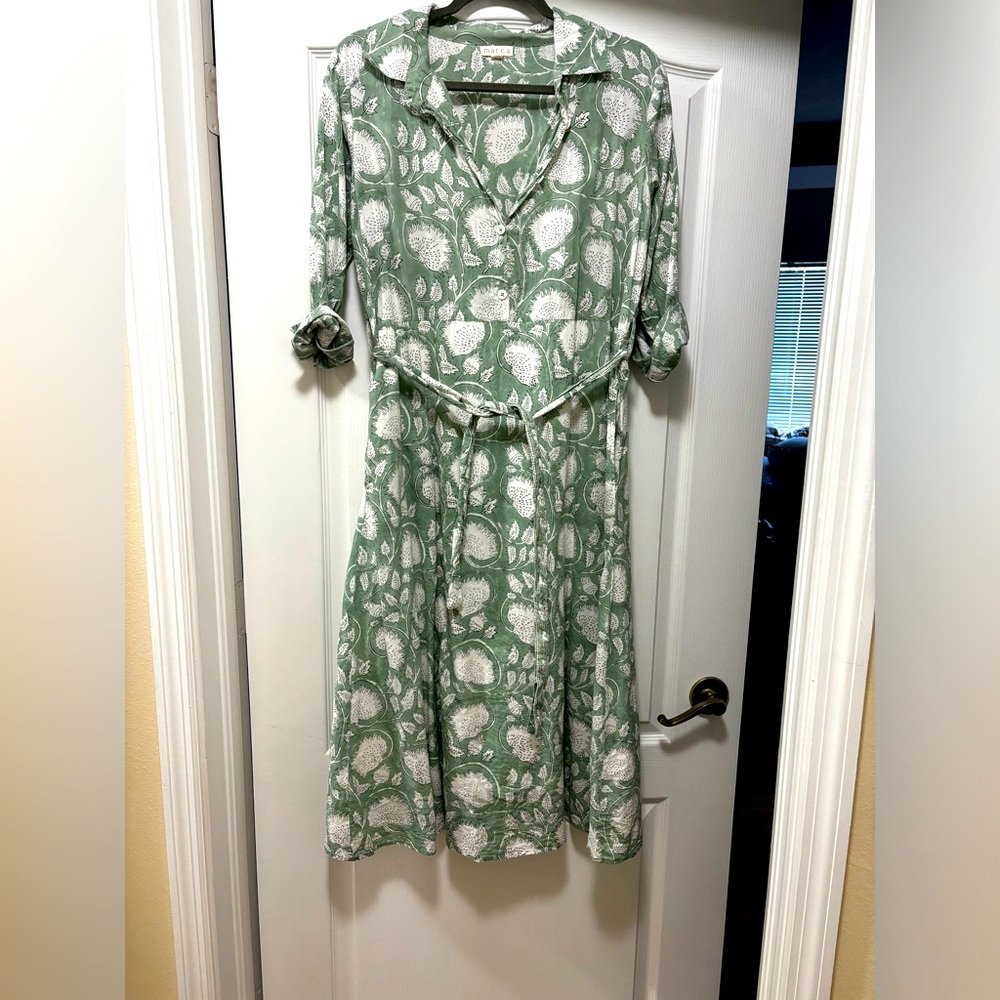 Marea Cotton Shirtdress